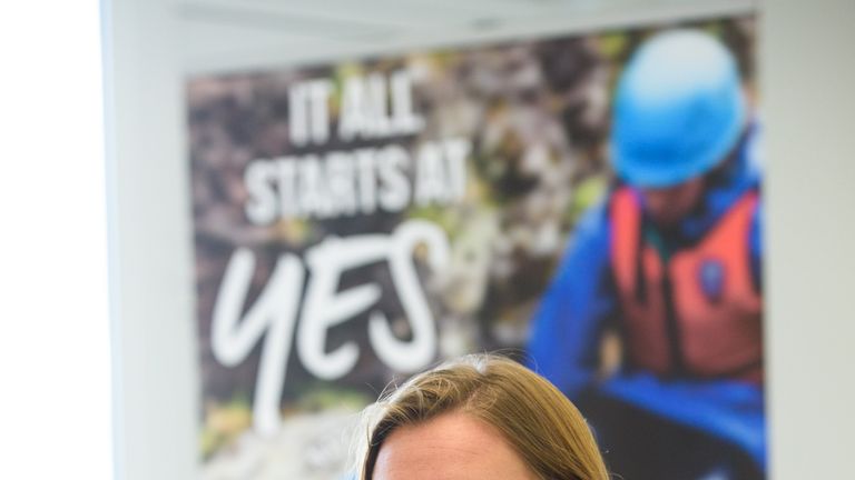 Tracey Crouch launches the new National Citizen Service (NCS) local authority guidance, at an NCS programme at Harris Academy on 25 October, 2017