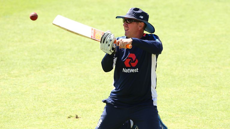 Trevor Bayliss and England are practicing in Perth ahead of the Ashes