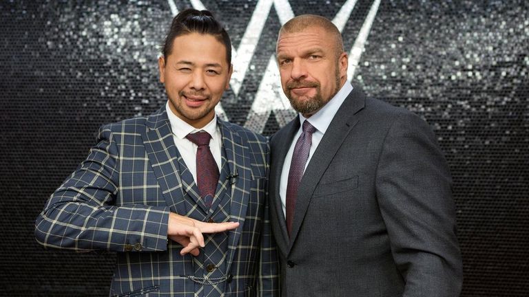 Triple H played a key role in bringing Shinsuke Nakamura to WWE