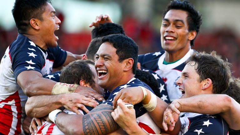 The USA made their first Rugby League World Cup in 2013 where they were knocked out by Australia in the quarter-finals