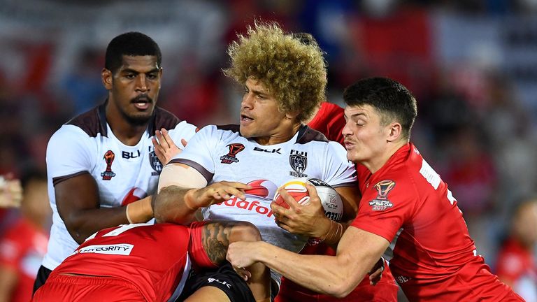 Wales suffered a huge 72-6 defeat to Fiji in their second World Cup game