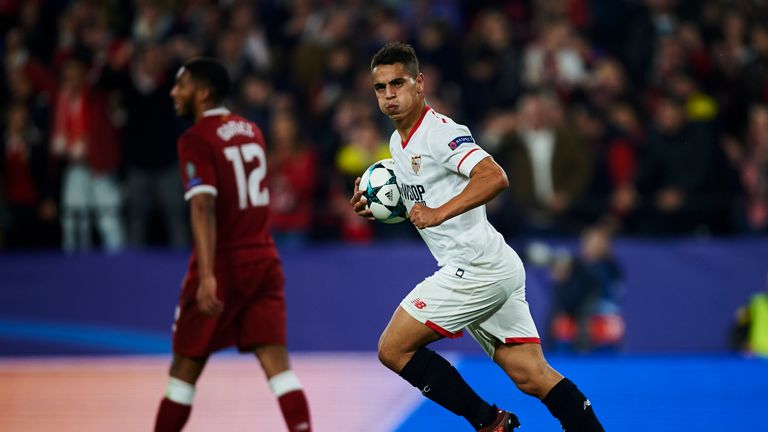 Wissam Ben Yedder pulls one back for Sevilla