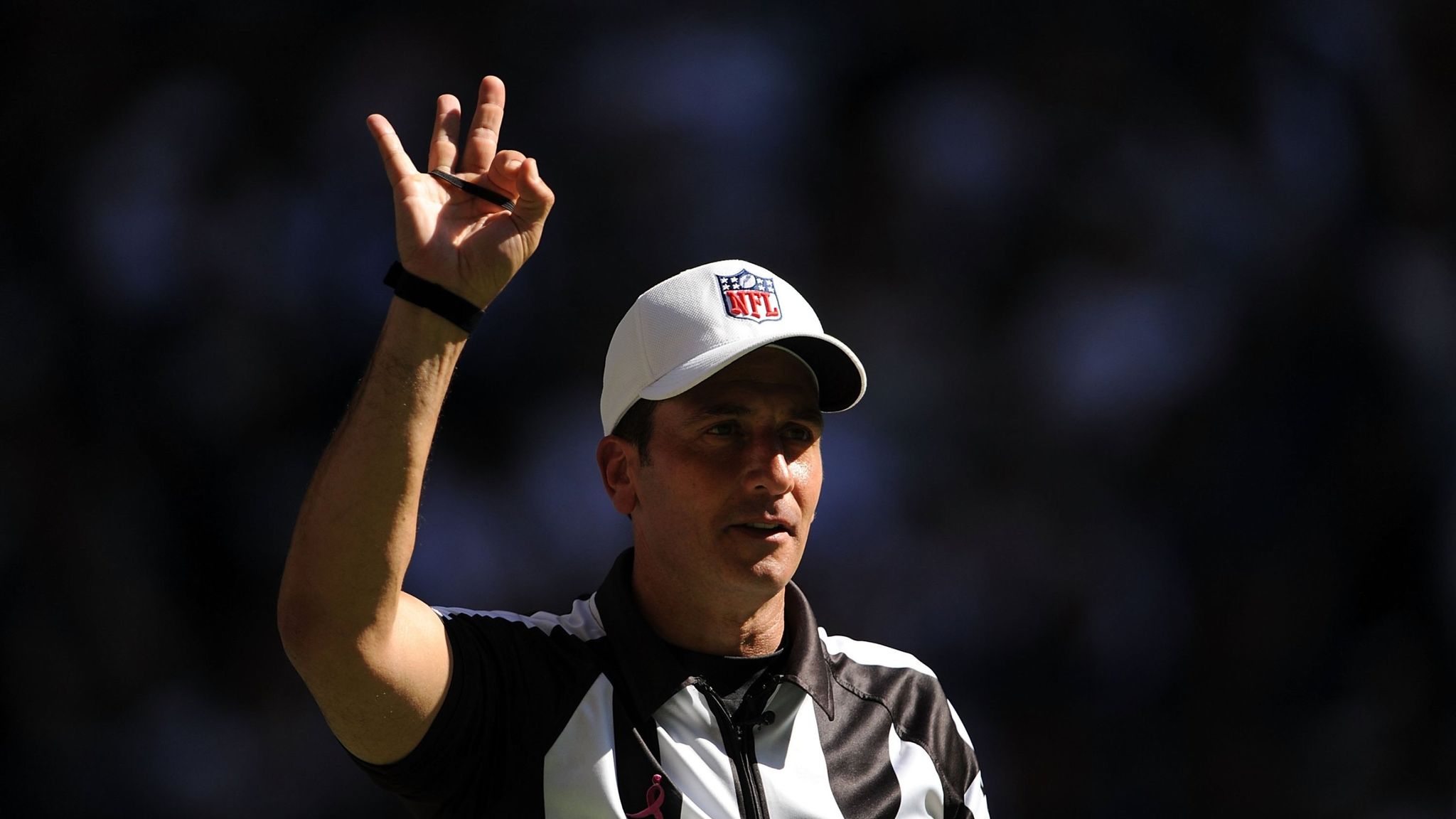 October 25, 2009; Oakland, CA, USA; NFL referee Gene Steratore