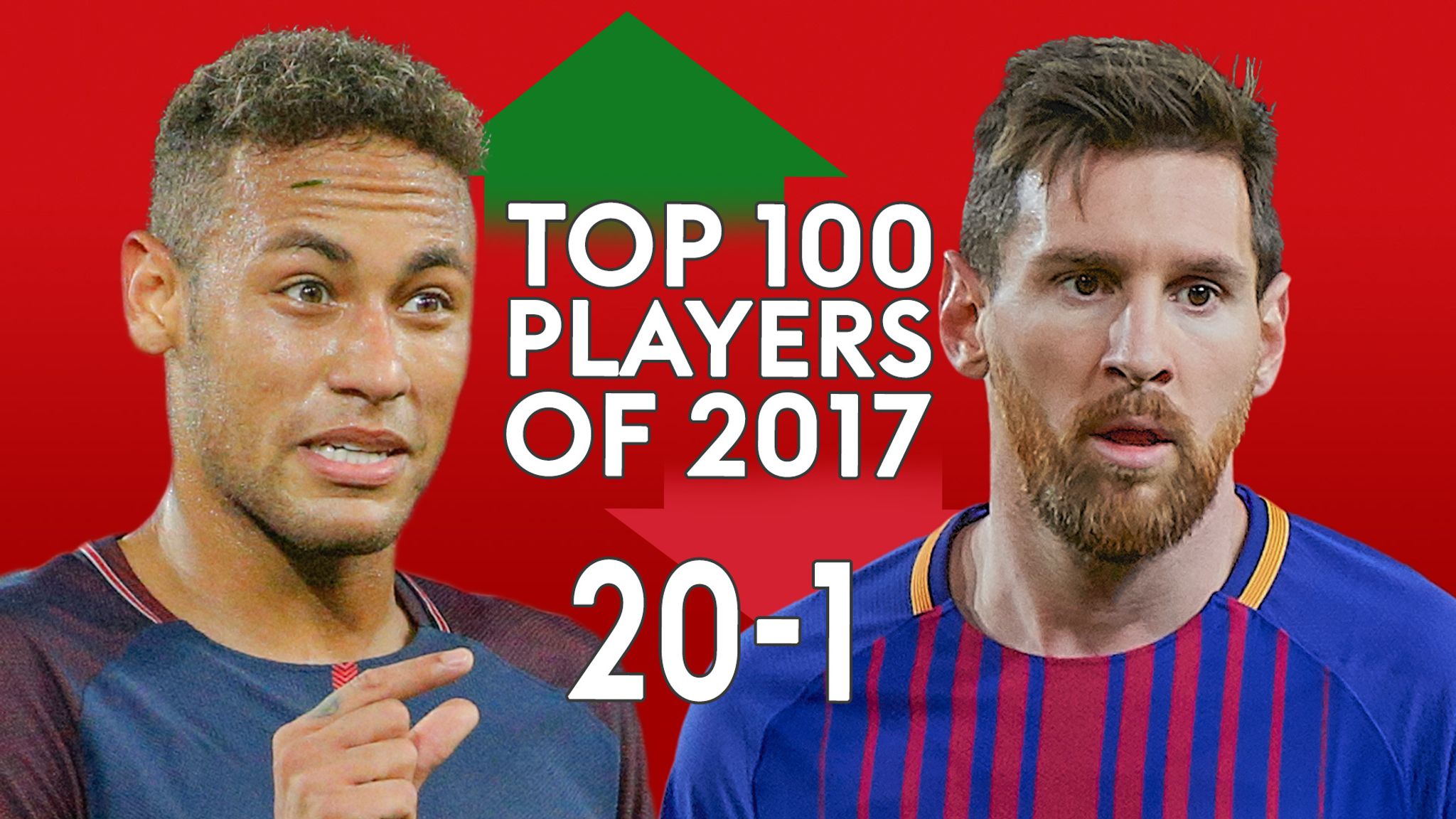 Top 100 Players Of 2017: Full List | Football News | Sky Sports