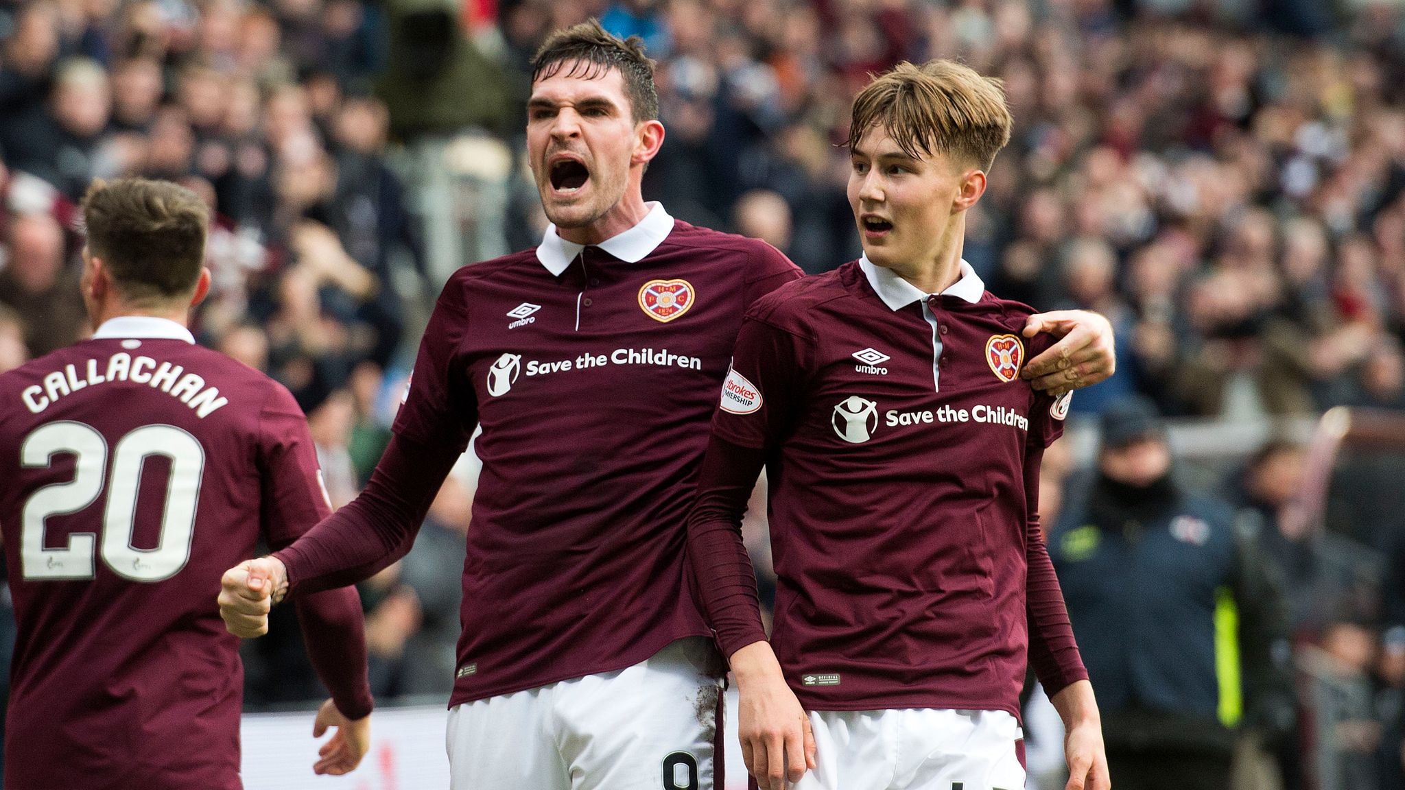 Hearts 4 - 0 Celtic - Match Report & Highlights