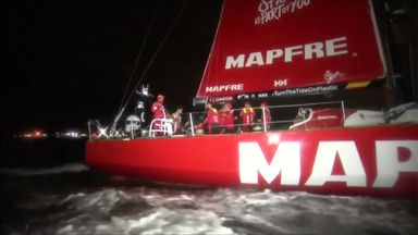 MAPFRE claim Leg 3 Volvo win