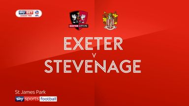 Exeter 2-1 Stevenage