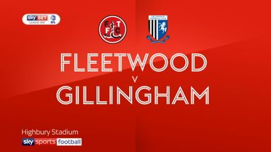 Fleetwood 0-2 Gillingham