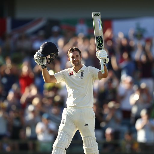 Malan ton puts England on top