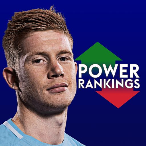 De Bruyne tops PL Power Rankings