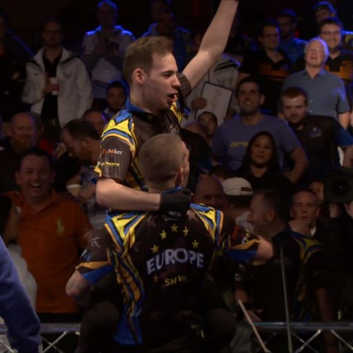 Europe in commanding Mosconi Cup lead