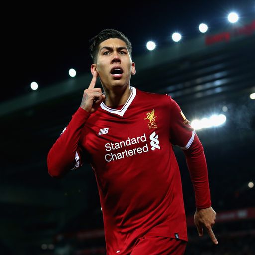 'Firmino first name on teamsheet'