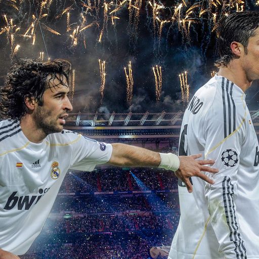 Real Madrid 2002 v 2017