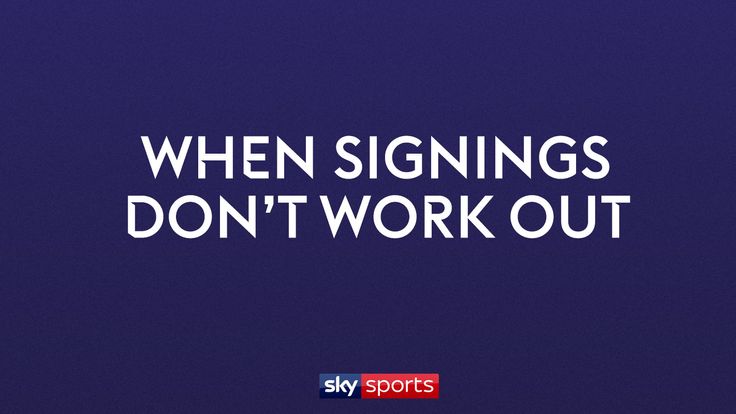 Graphic: When signings don't work out