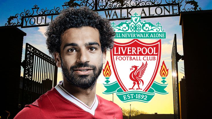 Mohamed Salah - hero graphic of the Liverpool winger 