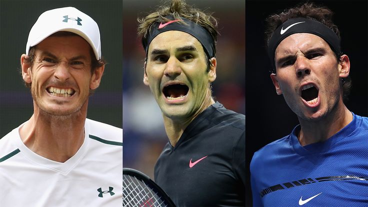 Murray, Federer, Nadal