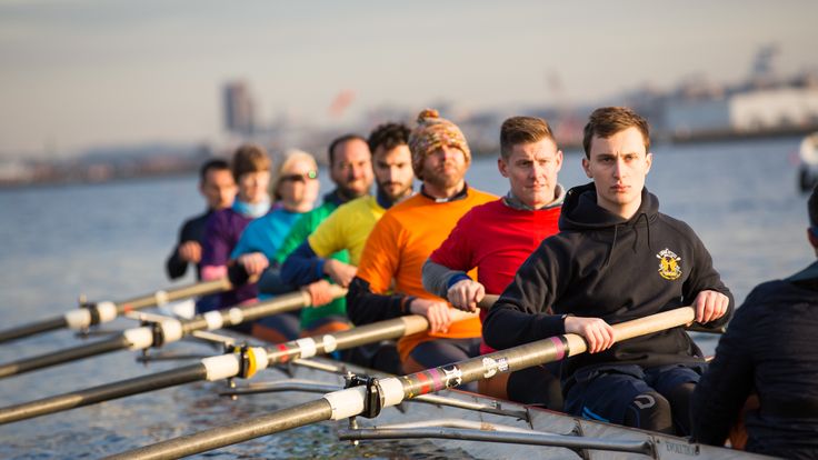London Otters rowing, Rainbow Laces (Simon Bell photography)