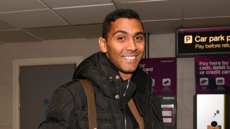 Marvin Compper arrived in Scotland on Tuesday and will become a Celtic player when the January transfer window opens