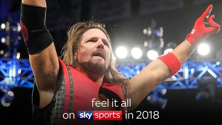 Feel it all on Sky Sports in 2018