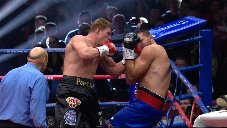 Povetkin dominated the final eliminator from start to finish