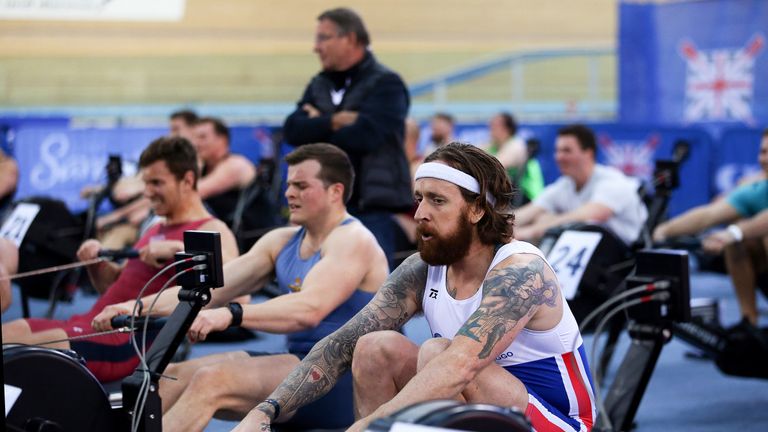 Bradley best sale wiggins rowing