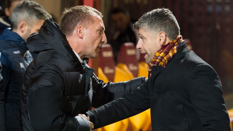 Brendan Rodgers and  Stephen Robinson will renew acquaintance this weekend