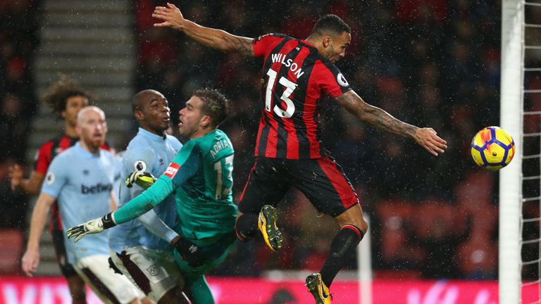 Callum Wilson's controversial goal stole a point for Bournemouth