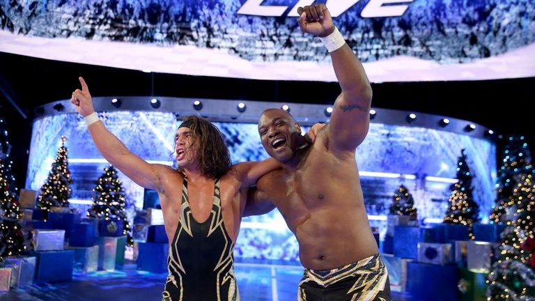 Chad Gable and Shelton Benjamin will take on the Usos for the SmackDown titles next week