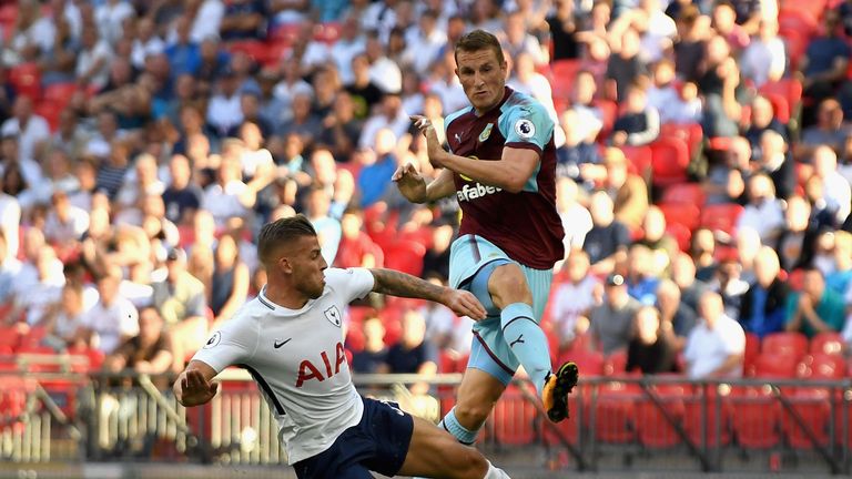 Chris Wood scored a last-gasp equaliser at Wembley in August