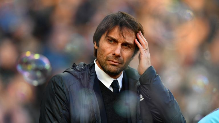 Antonio Conte insists the top four is his immediate concern after losing to West Ham on Saturday