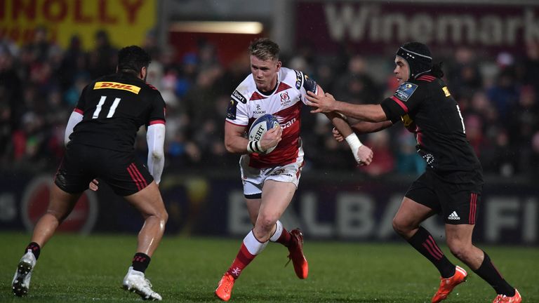 Craig Gilroy went over for the most crucial score of the match just after half-time 