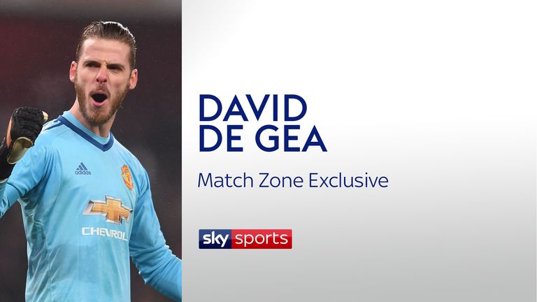 David de Gea spoke to Thierry Henry  for the latest Nissan Match Zone 