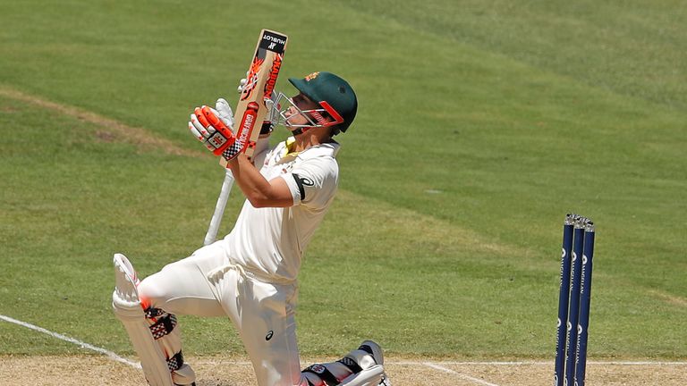 MELBOURNE, AUSTRALIA - DECEMBER 26:  David Warner of Australia reacts as he is out caught for 99 but later recalled to the crease as it was a no-ball durin