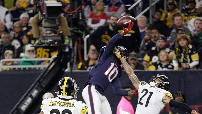 DeAndre Hopkins makes sensational one-handed touchdown catch, NFL News