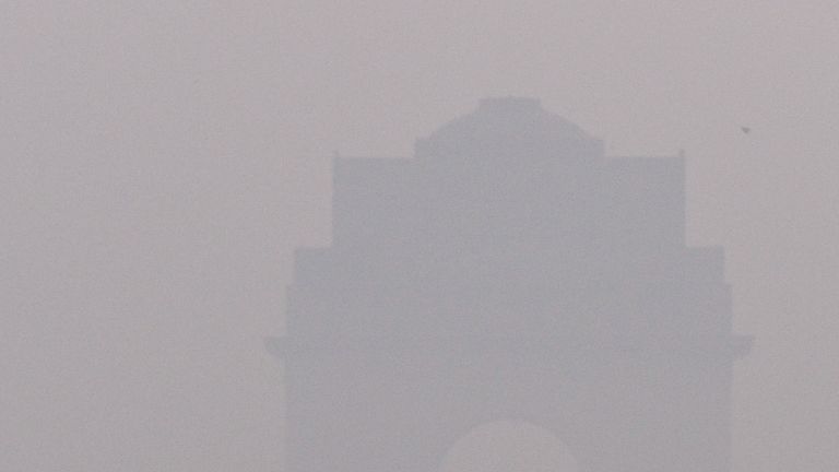 (FILES) In this photograph taken on November 20, 2016, participants make their way along Rajpath during the Delhi Half Marathon in New Delhi.
A court in In