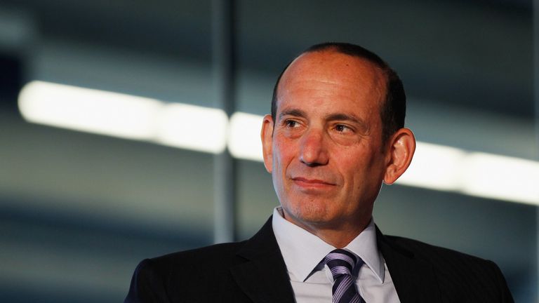 NEW YORK, NY - SEPTEMBER 27:  MLS Commissioner Don Garber attends "Sports Teams for Social Change," hosted by Beyond Sport United on September 27, 2011 at 