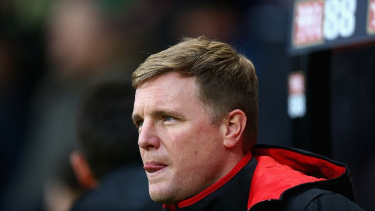 BOURNEMOUTH, ENGLAND - DECEMBER 26:  Eddie Howe, Manager of AFC Bournemouth looks on prior to the Premier League match between AFC Bournemouth and West Ham