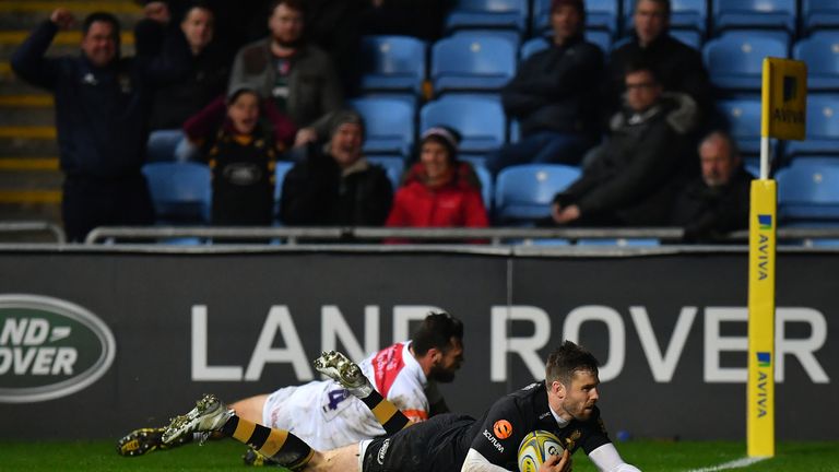 Elliot Daly picked up an ankle injury in Wasps' 21-3 win over La Rochelle