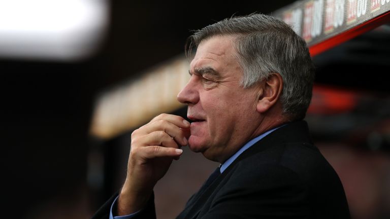 BOURNEMOUTH, ENGLAND - DECEMBER 30: Sam Allardyce, Manager of Everton looks on prior to the Premier League match between AFC Bournemouth and Everton at Vit
