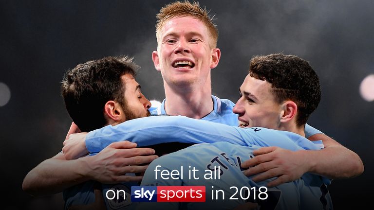 Feel it all on Sky Sports in 2018