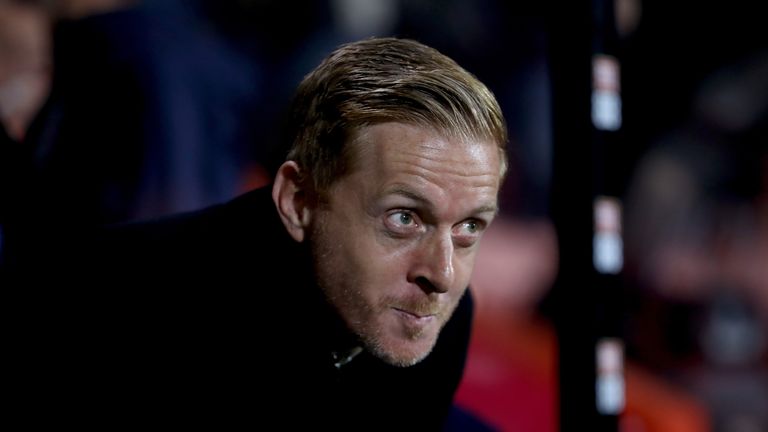 BOURNEMOUTH, ENGLAND - OCTOBER 24:  Manager of Middlesbrough, Garry Monk during the Carabao Cup Fourth Round match between AFC Bournemouth and Middlesbroug