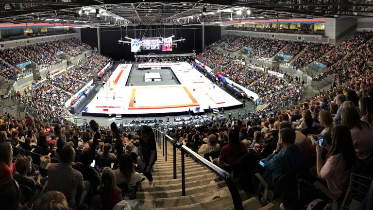 Echo Arena hosted the British Gymnastics Championships in 2017