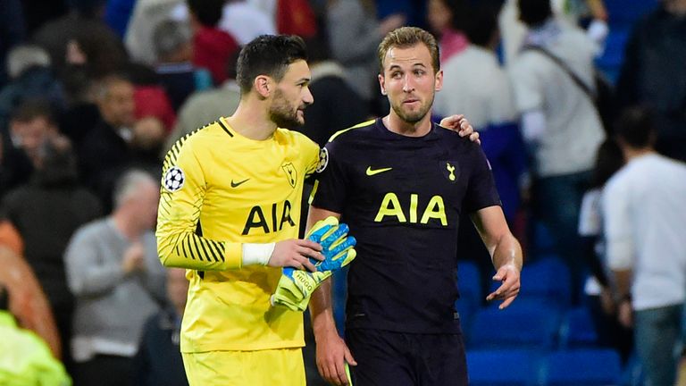 Hugo Lloris says Harry Kane is the best striker he has played with 