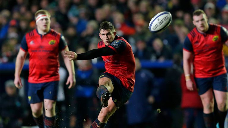 Ian Keatley kicked 20 points to help Munster to victory