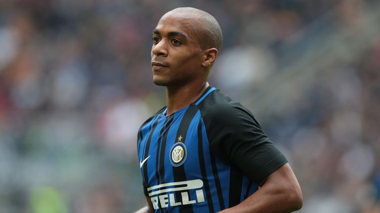 MILAN, ITALY - SEPTEMBER 10:  Joao Mario of FC Internazionale Milano looks on during the Serie A match between FC Internazionale and Spal at Stadio Giusepp