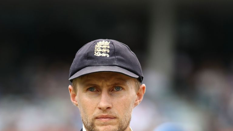 ADELAIDE, AUSTRALIA - DECEMBER 02:  Joe Root of England walks out for the coin toss during day one of the Second Test match during the 2017/18 Ashes Series