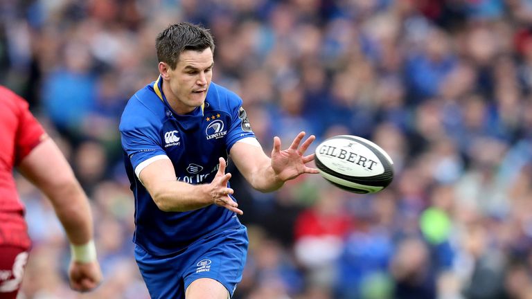 Guinness PRO14, Aviva Stadium, Dublin 7/10/2017.Leinster vs Munster.Leinster..s Johnny Sexton.Mandatory Credit ..INPHO/Billy Stickland