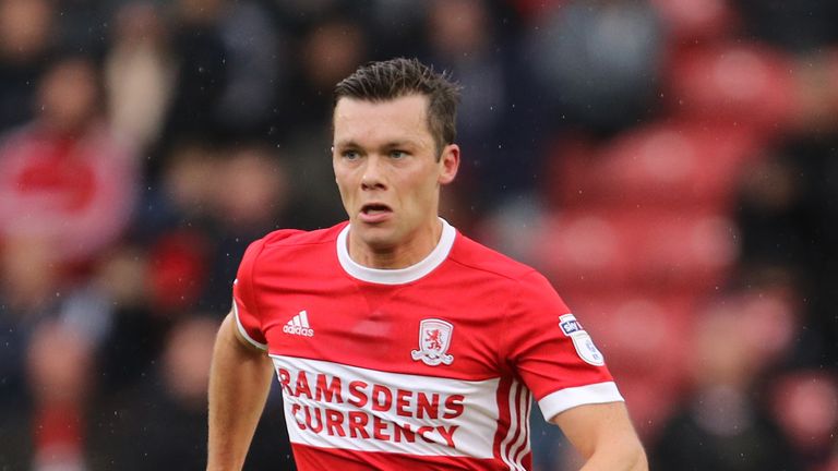 Middlesbrough's Jonny Howson in action