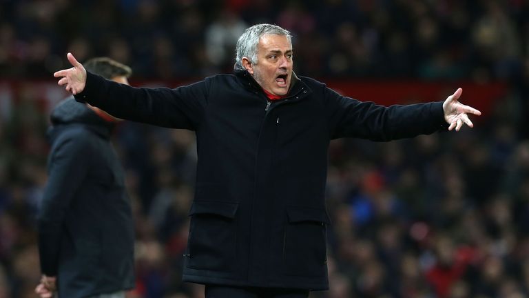 during the Premier League match between Manchester United and Southampton at Old Trafford on December 30, 2017 in Manchester, England.