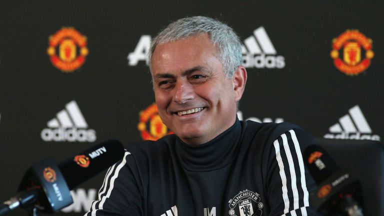 Jose Mourinho of Manchester United